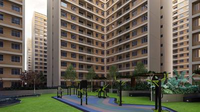 Project Image of 517.42 - 583.19 Sq.ft 2 BHK Apartment for buy in GG Town Wagholi Phase B Building 8 And 9
