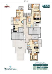 Project Image of 381.9 - 643.9 Sq.ft 1 BHK Apartment for buy in Deep Nirvana