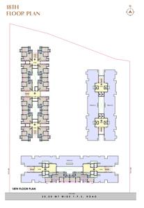 Project Image of 638.62 - 1124.29 Sq.ft 2 BHK Apartment for buy in K B Royal Luminous