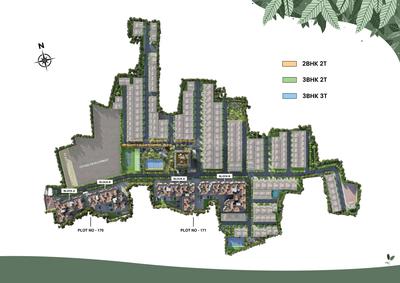 Project Image of 1331.0 - 1665.0 Sq.ft 3 BHK Apartment for buy in Udyana at TVS Emerald Aaranya