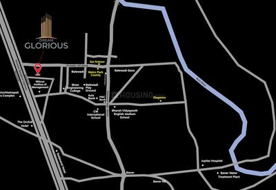 Project Image of 638.52 - 1061.43 Sq.ft 2 BHK Apartment for buy in Dream Glorious