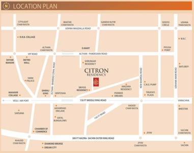 Project Image of 545.0 - 560.0 Sq.ft 2 BHK Apartment for buy in Sai Shradhha Citron Residency