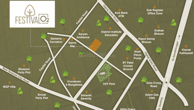 Project Image of 0.0 - 1755.0 Sq.ft 3 BHK Apartment for buy in Festival O2
