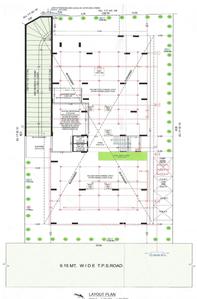 Aadinath Panjari Apartment Layout Plan 1