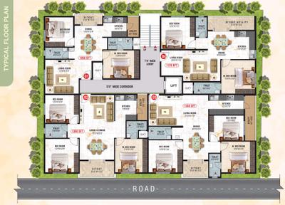 Project Image of 1050.0 - 1350.0 Sq.ft 2 BHK Apartment for buy in Dwaraka Sai Signature