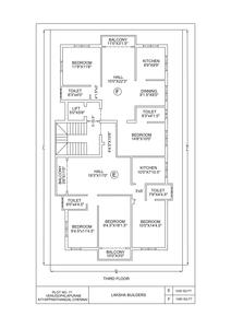 Project Image of 1060.0 - 1240.0 Sq.ft 2 BHK Apartment for buy in Laksha Apartments