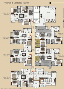 Project Image of 1234 Sq.ft 2 BHK Apartment / Flat for sale in Kattigenahalli for Rs. 17400000