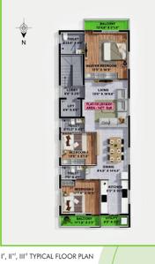 Project Image of 0.0 - 1477.0 Sq.ft 3 BHK Apartment for buy in Khurinji Kavimani