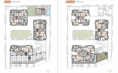 Project Image of 1116.0 - 1565.0 Sq.ft 3 BHK Apartment for buy in Shree Aarna Sky Waves