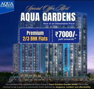 Project Image of 1050.0 - 1500.0 Sq.ft 2 BHK Apartment for buy in Shri Radha Aqua Garden