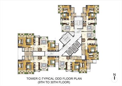 Project Image of 434.0 - 1051.0 Sq.ft 1 BHK Apartment for buy in Tycoon Epicentre