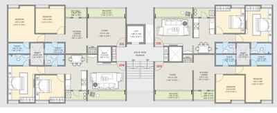 Project Image of 0.0 - 1233.33 Sq.ft 4 BHK Apartment for buy in Rigved Uptown Phase II