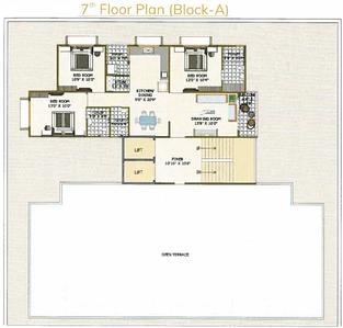 Project Image of 894.0 - 908.0 Sq.ft 3 BHK Apartment for buy in AVM Sudarshan Residency
