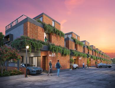 Krishvi E Villas Elevation 1