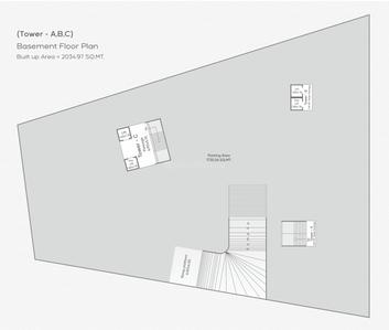 Project Image of 608.48 - 618.39 Sq.ft 2 BHK Apartment for buy in Shreeji Sundaram Skyline