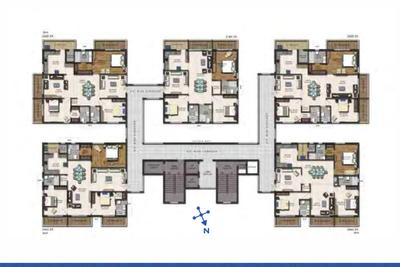Project Image of 2185.0 - 3250.0 Sq.ft 3 BHK Apartment for buy in Jyothirmaye Palm Springs