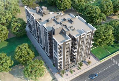 Kudrat Pushpak Residency 2 Elevation 1