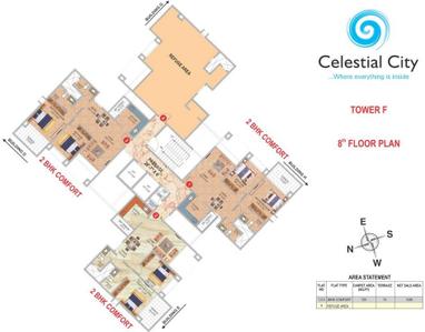 Project Image of 517.96 - 1310.0 Sq.ft 2 BHK Apartment for buy in Pharande Celestial City