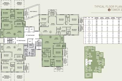 Project Image of 1399.0 - 2605.0 Sq.ft 3 BHK Apartment for buy in Arch Starwood Tower 1 To 7