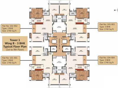 Project Image of 610.0 - 1790.0 Sq.ft 1 BHK Apartment for buy in Prince Highlands