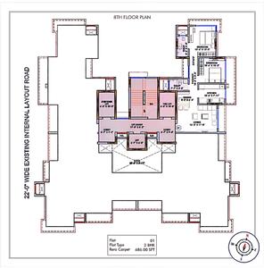 Project Image of 567.0 - 1521.0 Sq.ft 1 BHK Apartment for buy in Harshmaan Crescent Heights