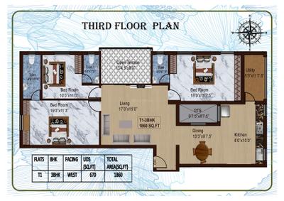 Project Image of 1065.0 - 1860.0 Sq.ft 2 BHK Apartment for buy in HP Signature Flats