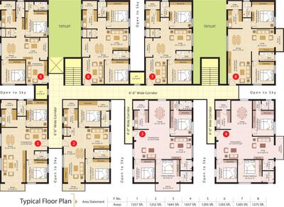 Project Image of 1205.0 - 1657.0 Sq.ft 2 BHK Apartment for buy in Super Sunshine
