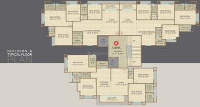 Project Image of 659.72 - 1829.54 Sq.ft 2 BHK Apartment for buy in Unity Malabar Plus