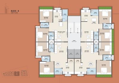 Project Image of 503.97 - 653.15 Sq.ft 2 BHK Apartment for buy in Sanidhya Sky