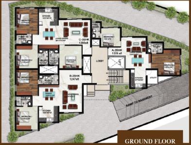 Project Image of 1206.0 - 1774.0 Sq.ft 2 BHK Apartment for buy in LGCL High Street