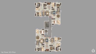 Project Image of 809.0 - 1102.0 Sq.ft 2 BHK Apartment for buy in Noble Anthem