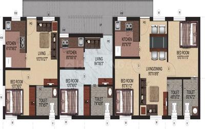 Project Image of 360.0 - 1080.0 Sq.ft 1 BHK Apartment for buy in Annai Avantika