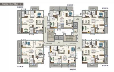 Project Image of 1170.0 - 2780.0 Sq.ft 2 BHK Apartment for buy in Jain Fairmount Sri Ram Garden 2