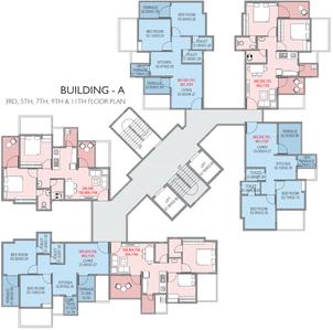 Project Image of 329.38 - 719.24 Sq.ft 1 BHK Apartment for buy in Adhya Radhakrishna
