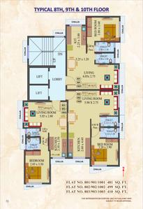 Project Image of 399.99 - 498.91 Sq.ft 1 BHK Apartment for buy in LMP Mahesh Bhavan CHSL