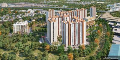 Project Image of 319.37 - 552.0 Sq.ft 1 BHK Apartment for buy in Dosti Greater Thane Sector 3A Cluster 1B Phase 1