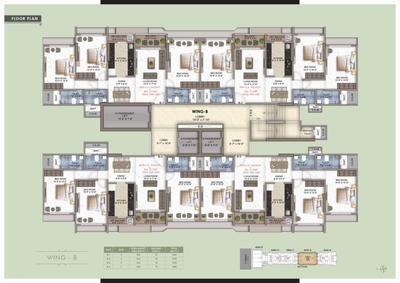 Project Image of 732.0 - 1225.0 Sq.ft 2 BHK Apartment for buy in New India Nicco Vanashri And Nicco Heights