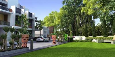 D Dot 44 Stone Bungalows Landscaped Gardens 2