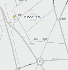 Project Image of 639.81 - 870.8 Sq.ft 2 BHK Apartment for buy in Shyam Bhavya Elan