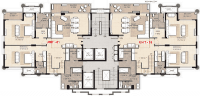 Project Image of 3018.0 - 8268.0 Sq.ft 3 BHK Apartment for buy in Omaxe The Resort