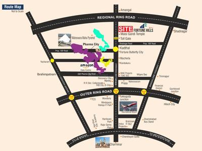 Project Image of 1350.0 - 2997.0 Sq.ft Residential Plot Plot for buy in Sunrise Fortune Hills