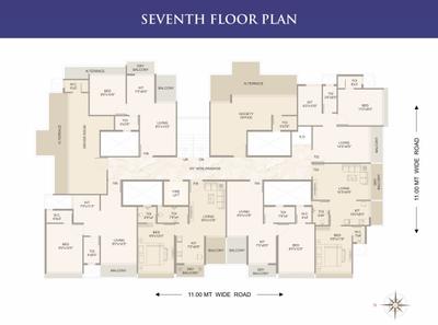 Project Image of 0.0 - 430.0 Sq.ft 1 BHK Apartment for buy in Pramukh Dharma