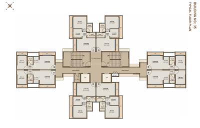 Project Image of 250.0 - 315.0 Sq.ft 1 BHK Apartment for buy in Mayfair Virar Gardens Cluster VI