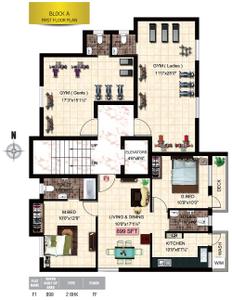 Project Image of 553.0 - 1512.0 Sq.ft 1 BHK Apartment for buy in Steps Stone Krita