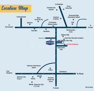Project Image of 750.0 - 1475.0 Sq.ft 1 BHK Apartment for buy in SR Sky Blue
