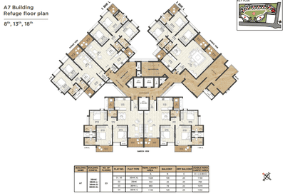 Project Image of 1073 Sq.ft 2 BHK Apartment / Flat for sale in Charholi Budruk for Rs. 9000000