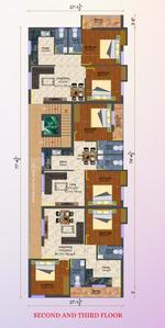 Project Image of 718.0 - 1174.0 Sq.ft 2 BHK Apartment for buy in Om Guruvayur Flats