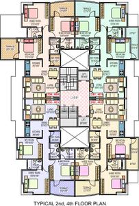 Project Image of 970.0 - 1333.0 Sq.ft 2 BHK Apartment for buy in Home Bhagyatara Society