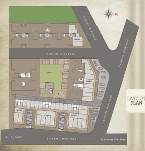 Project Image of 139.72 - 599.12 Sq.ft 2 BHK Apartment for buy in Rathin 5Th Avenue Phase 2
