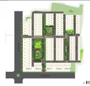 Project Image of 1437.32 - 1459.7 Sq.ft 3 BHK Villa for buy in Mahavir Suncity NX Extension I Series